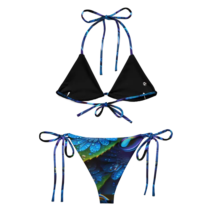 Kawaiikitten Exclusive Premium Dew Drop Deep Blue Bikini product image (2)