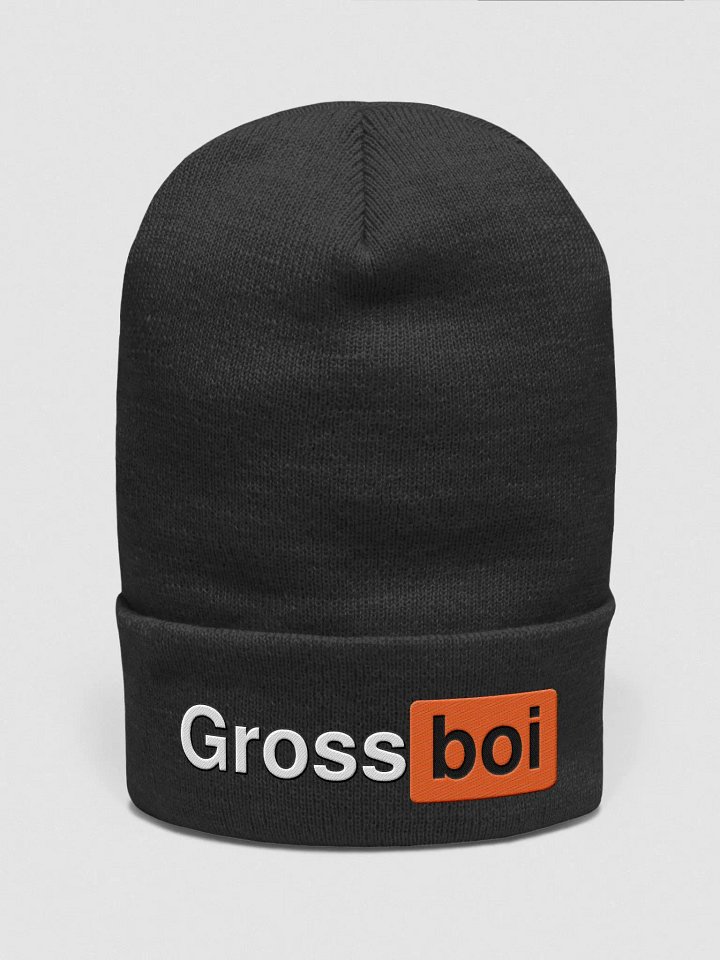 Grossboi Hub Embroidered Cuffed Beanie product image (1)
