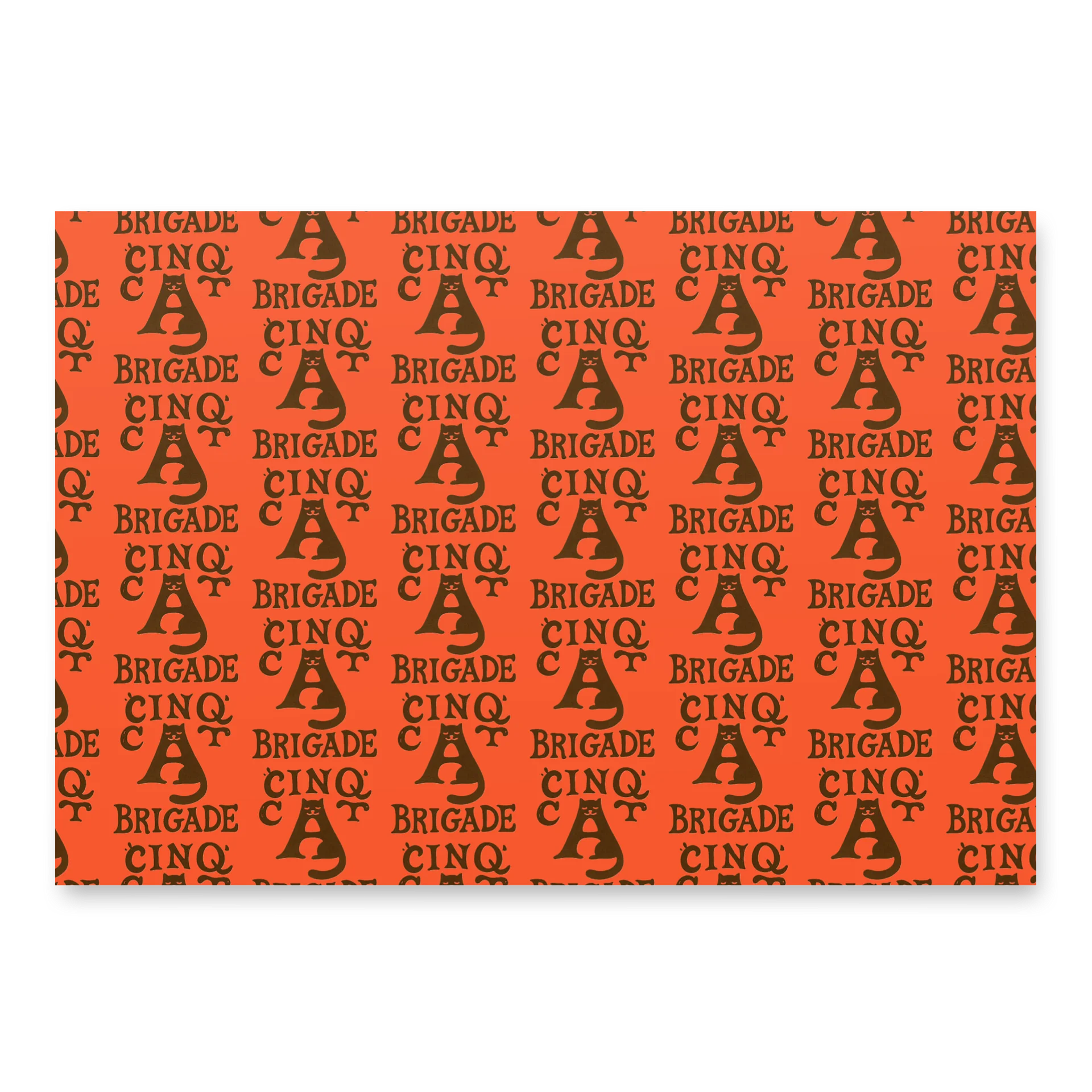 Funky Cartoon Character Wrapping Paper Set product image (2)