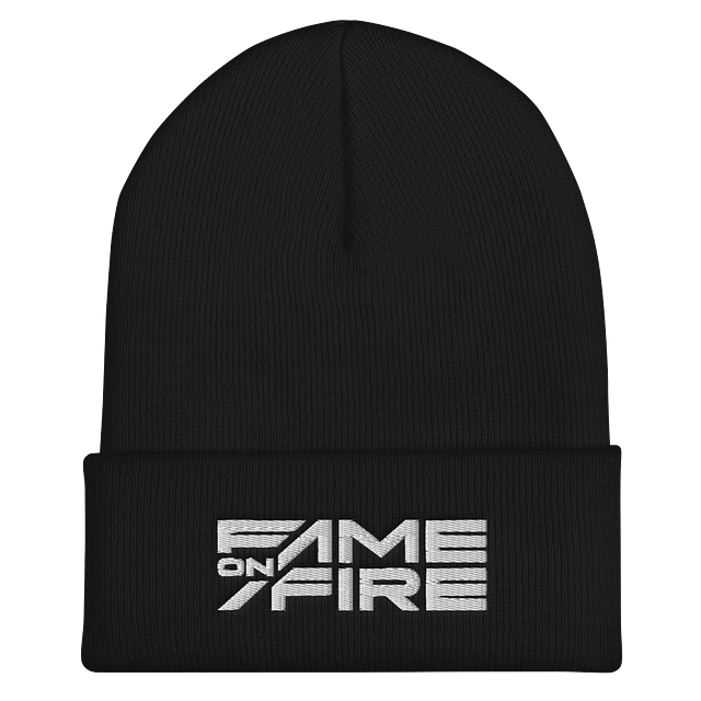 Fame on Fire - Stacked Logo Beanie product image (1)