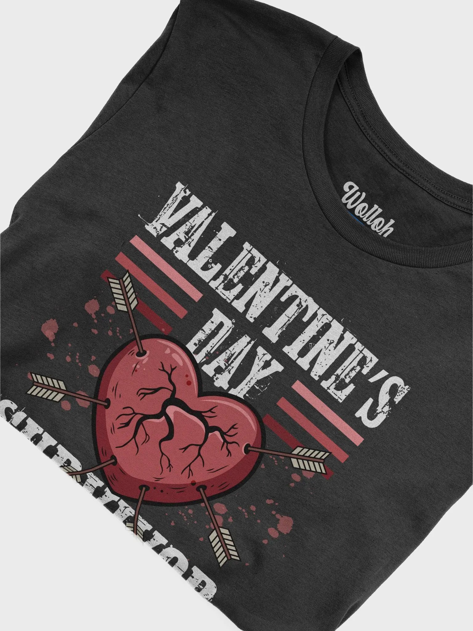 Valentine’s Day Survivor T-Shirt – Anti-love & Grunge Design product image (7)