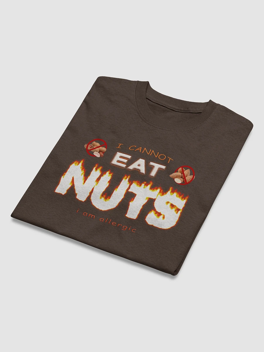I cannot eat nuts (I'm allergic) T-shirt product image (3)