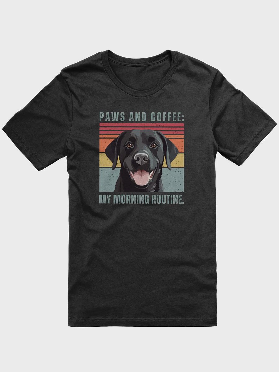 Paws and Coffee Labrador T-Shirt product image (3)