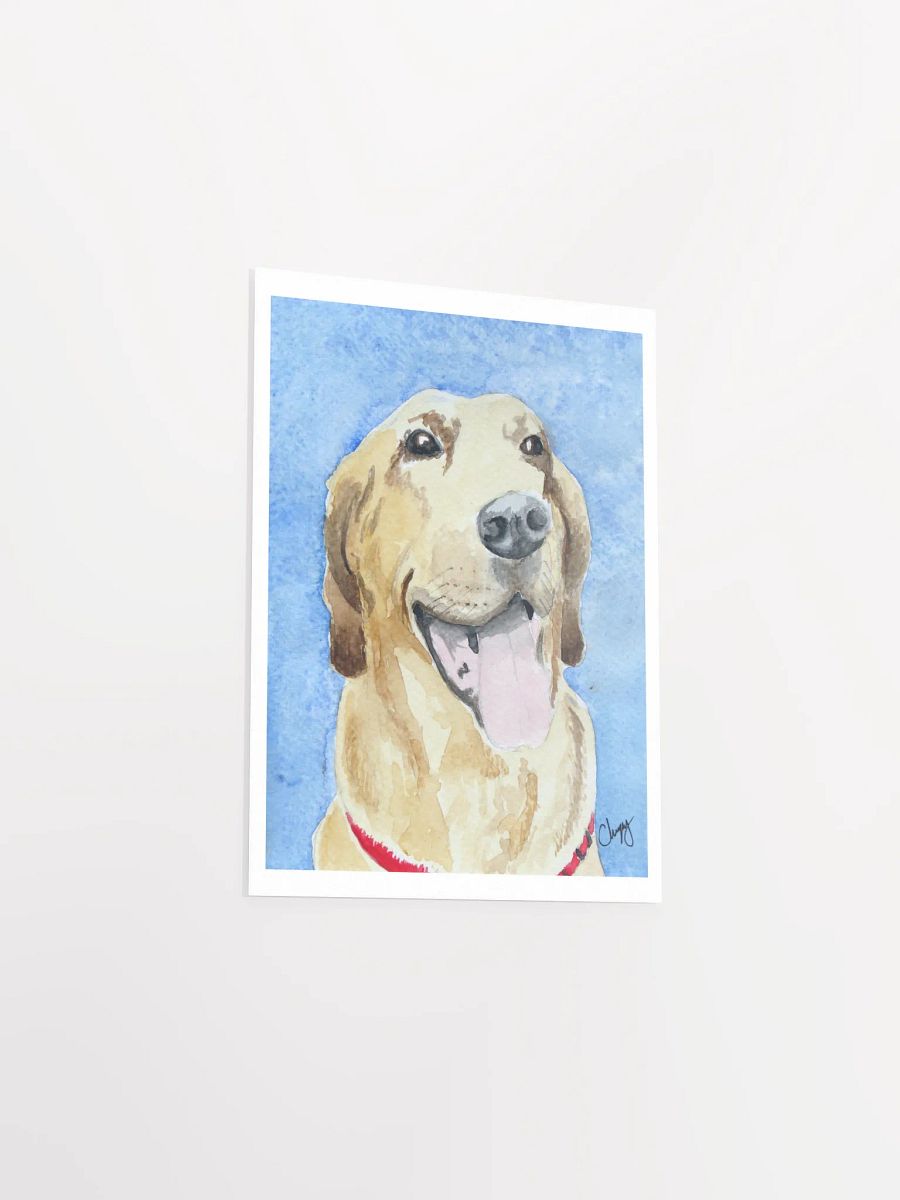 Yellow Lab Print product image (3)
