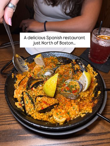 Delicious Spanish food @tahpas529 in Melrose, MA. Was a short 20 minute drive from the North End, and well worth it. The Nort...