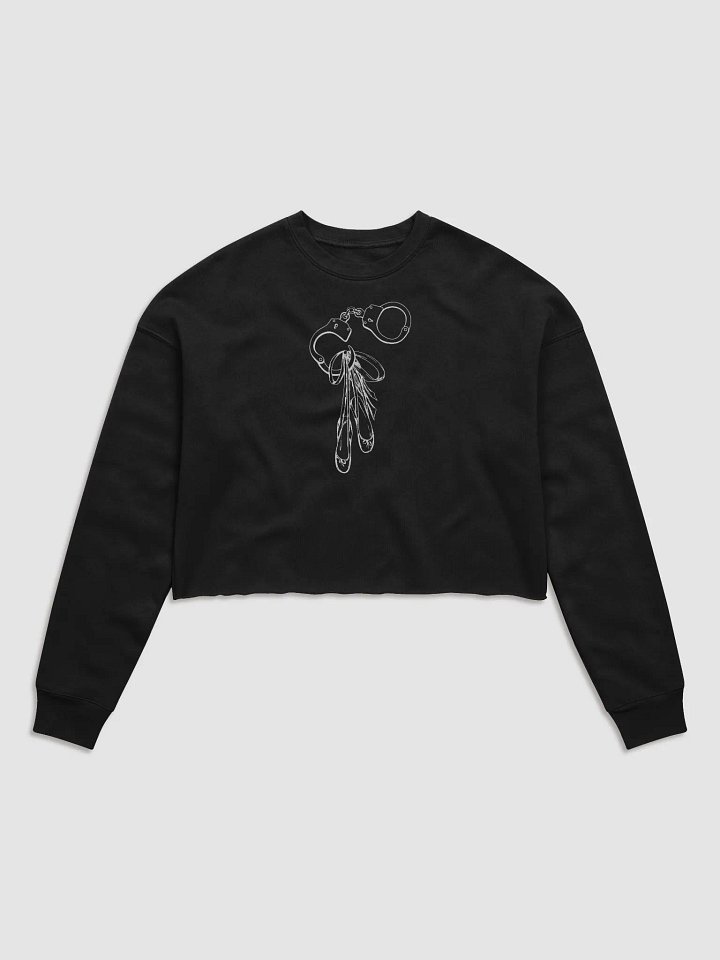 Cuffs & Ballerina Crop Sweatshirt product image (2)