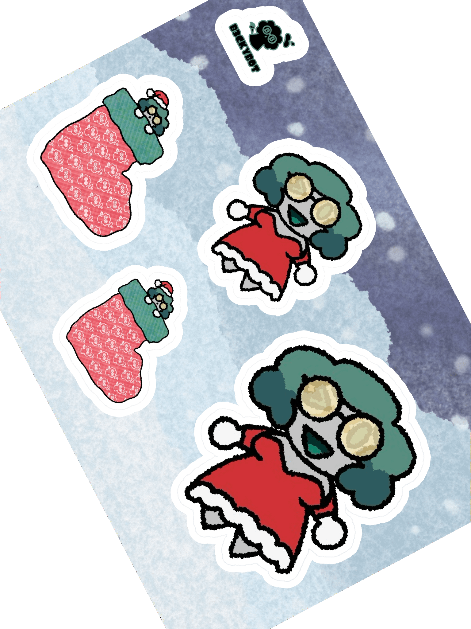 Jolly B3CKY Sticker Sheet!! product image (1)