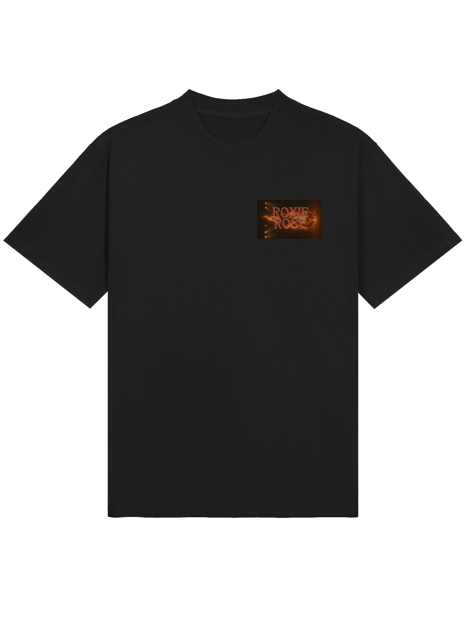 Roxie Rose Flaming Rockstar Oversized Tee product image (3)