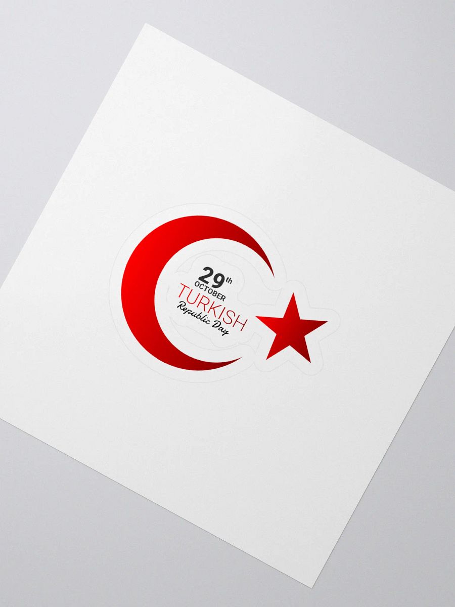 Celebrating 29th October Sticker product image (2)