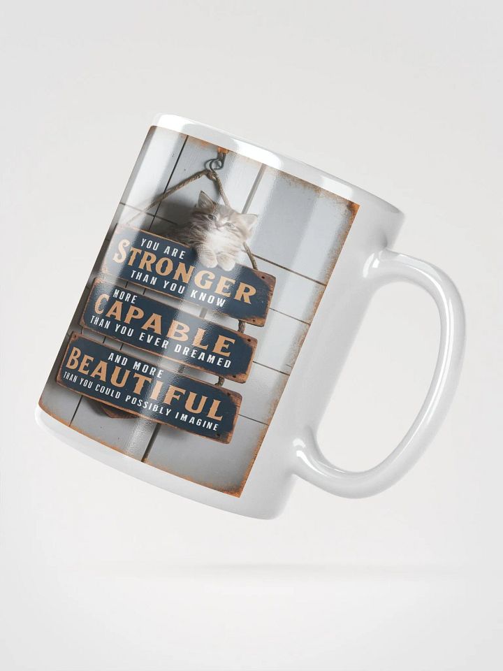 Motivational Messages #Motivational Glossy Mug - White product image (2)