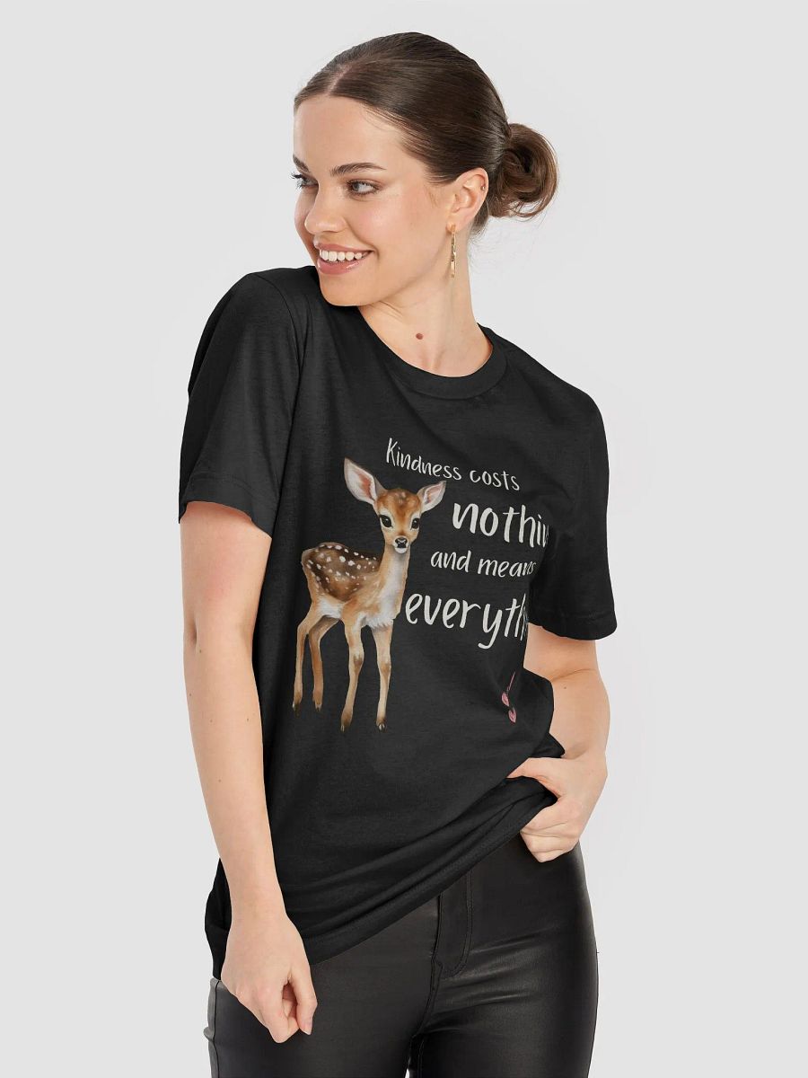 Kindness Costs Nothing Tee - Black product image (5)