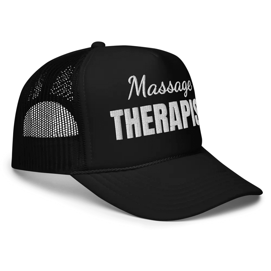 Massage therapist - Embroidered Trucker Cap Hat product image (3)