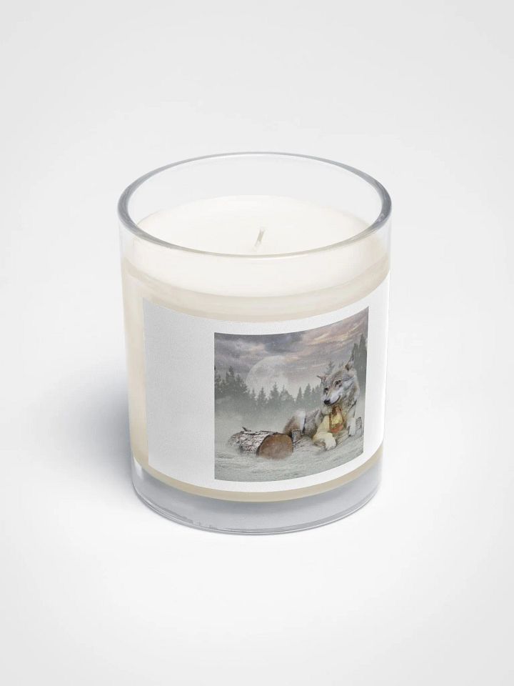 Moonlit Wolf Soy Candle product image (2)