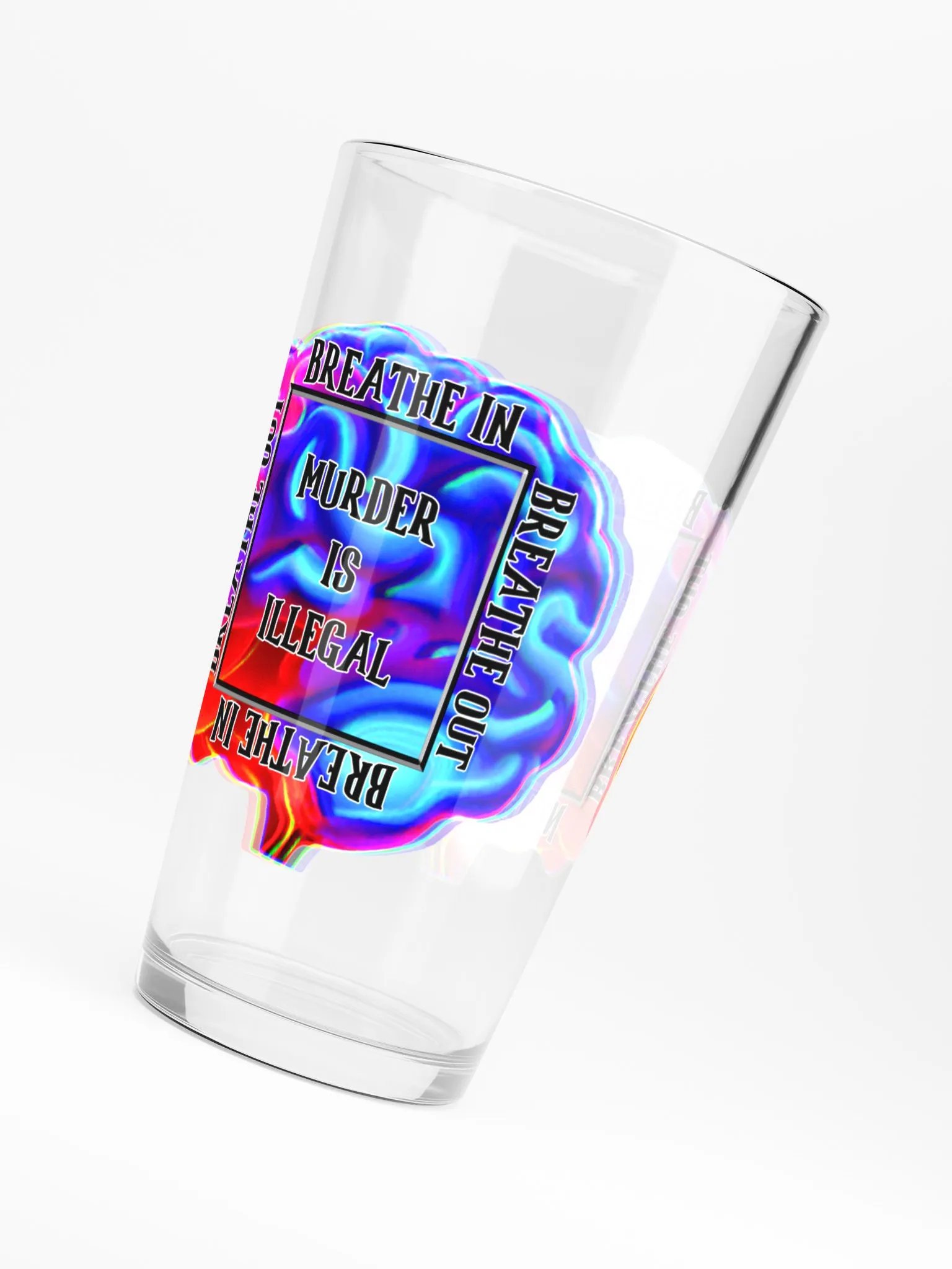 Breathe Shaker Pint Glass product image (6)