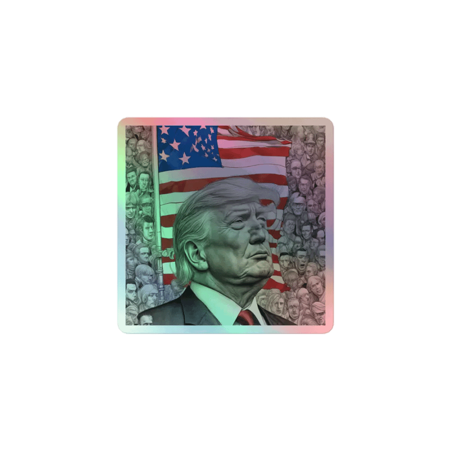 American Dreams Holographic Sticker product image (1)