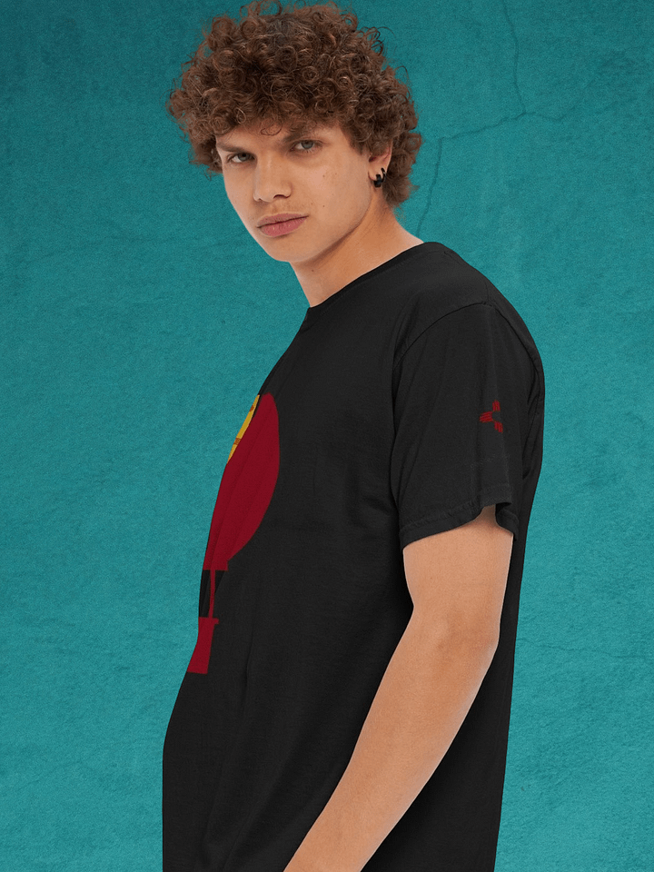 Zia Sun Hot Air Balloon Cotton T-Shirt product image (2)