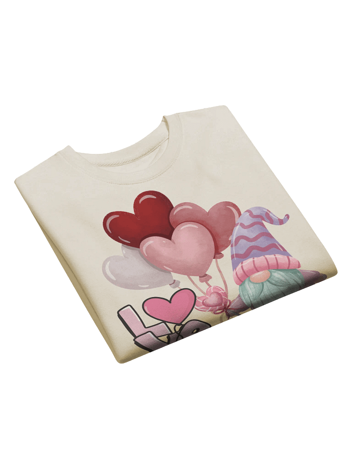 Love Gnome Heart Balloons Sweatshirt product image (2)