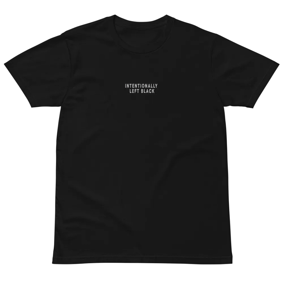 INTENTIONALLY LEFT BLACK - PREMIUM TSHIRT product image (4)