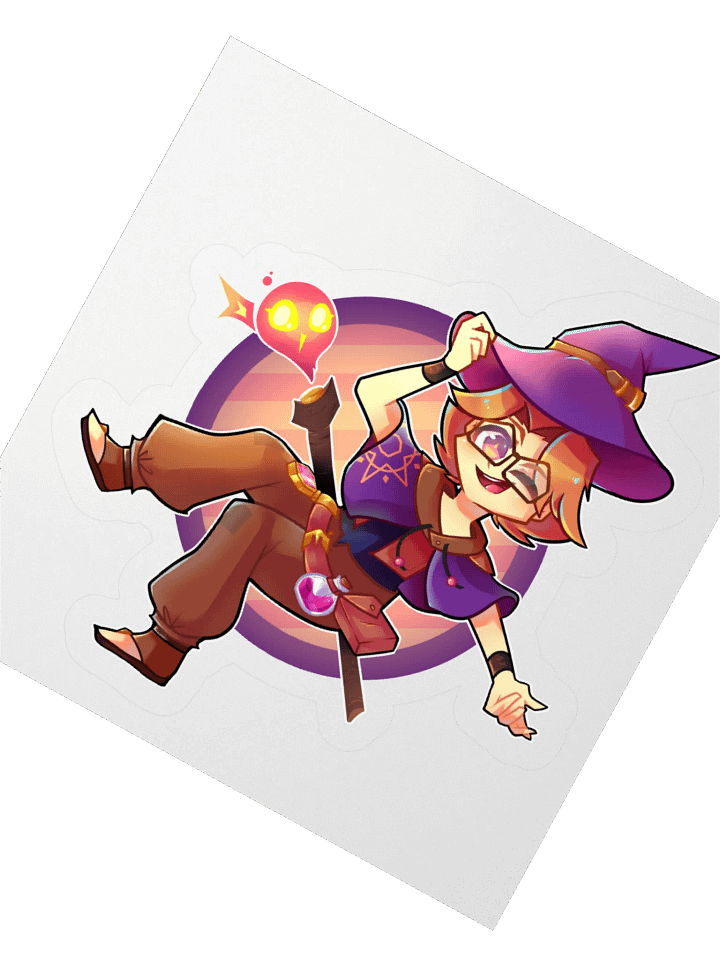◖005◗ flashy wizboi sticker product image (3)