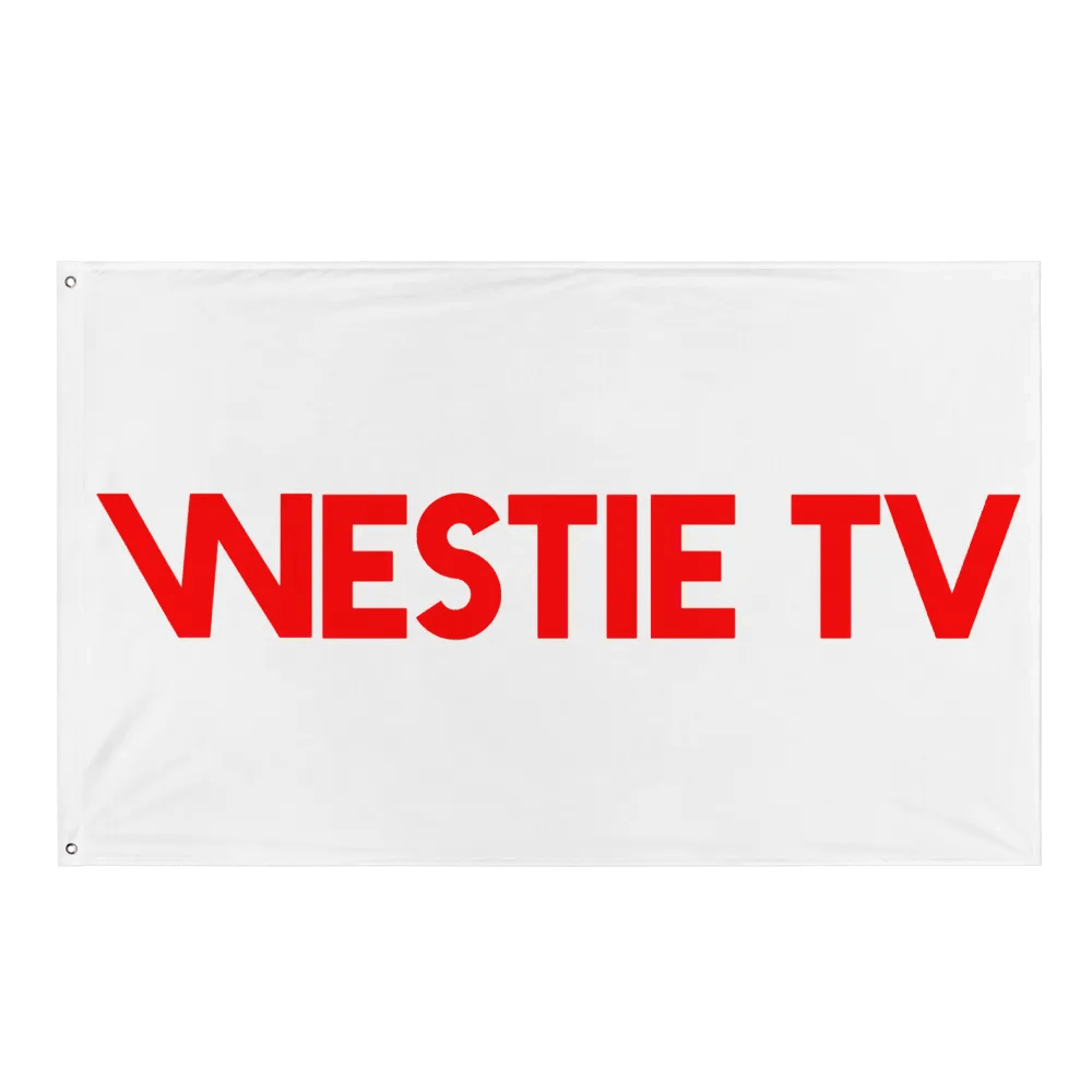 Westie TV Flag product image (1)
