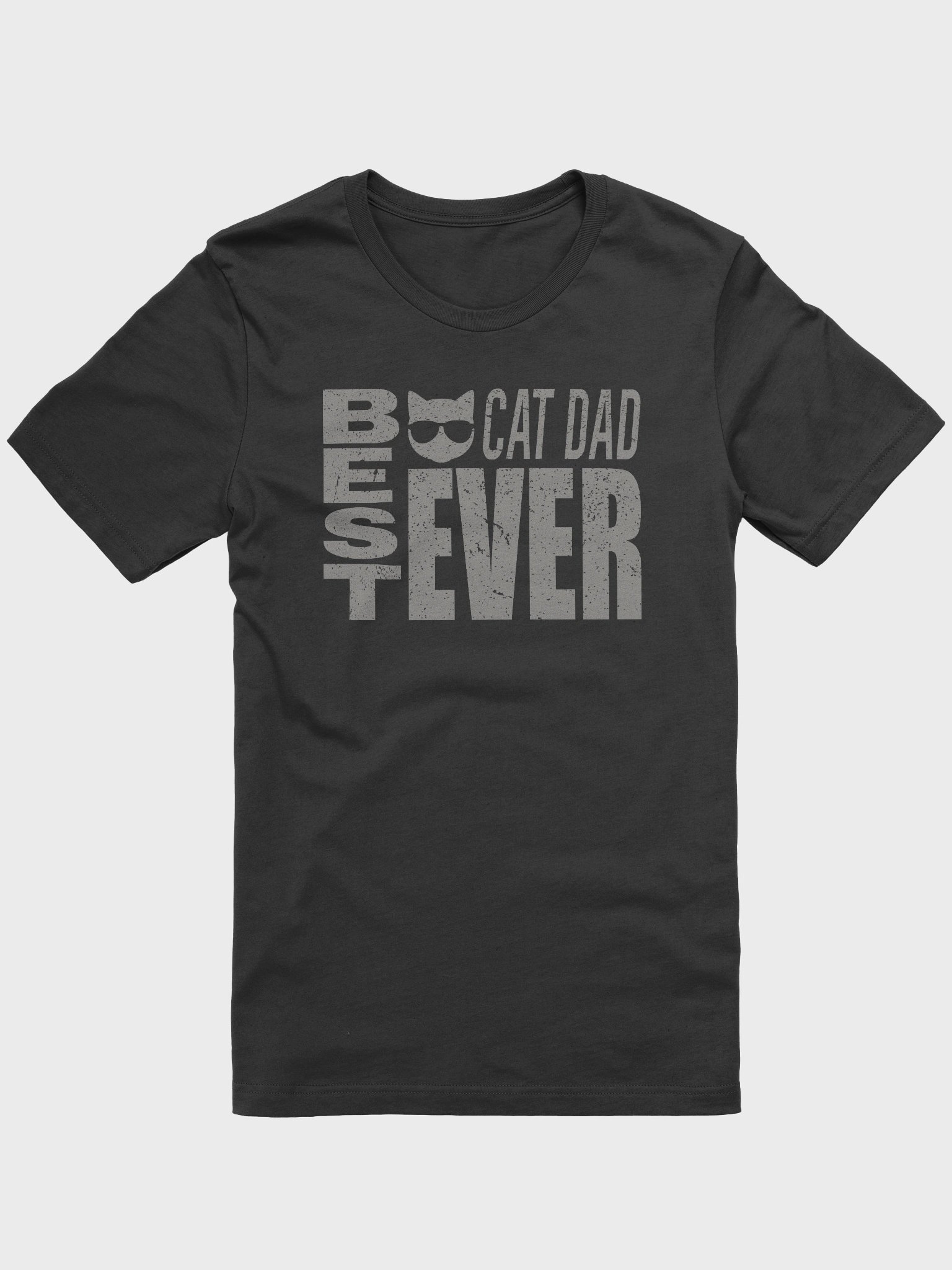 Best Cat Dad Ever 1 - Unisex Adult Super Soft Lightweight T-shirt product image (1)