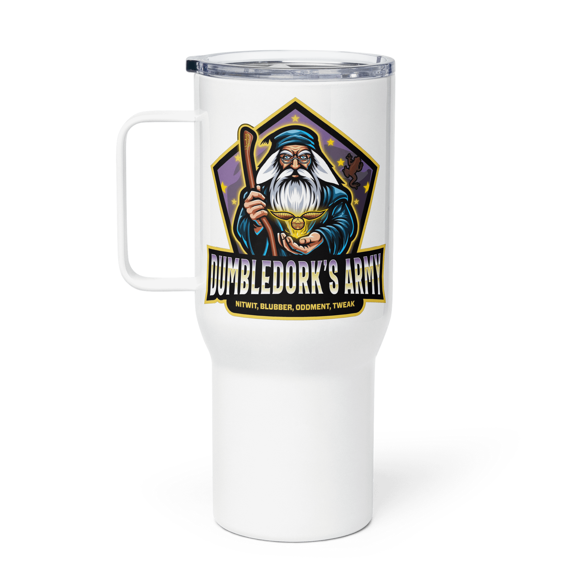 Dumbledork's Army Team Travel Mug with a Handle product image (1)