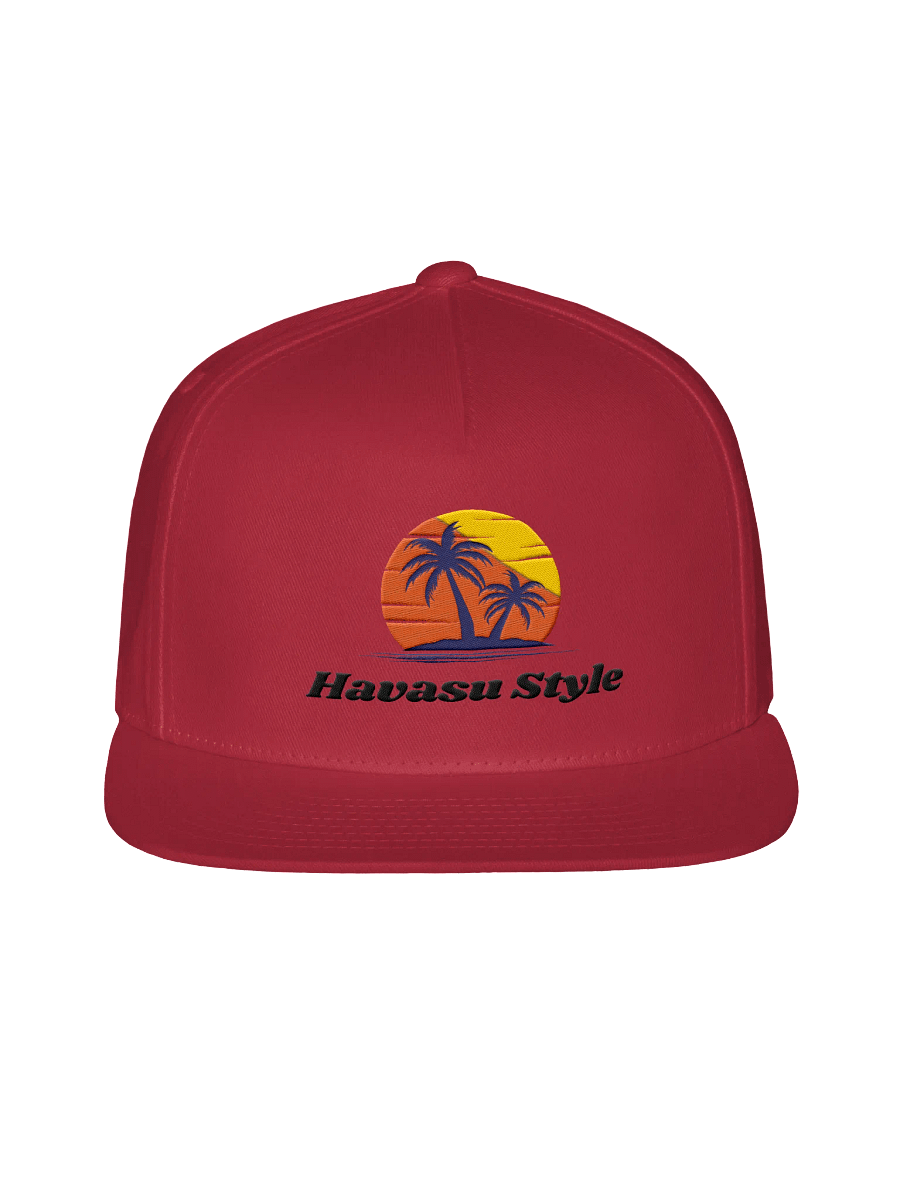 Havasu Style Sunset Flat Bill Snapback product image (1)