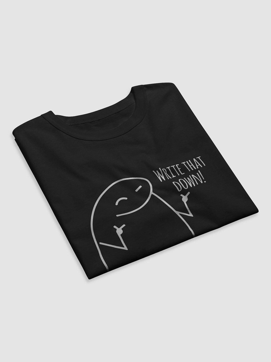 write that down shirt product image (4)