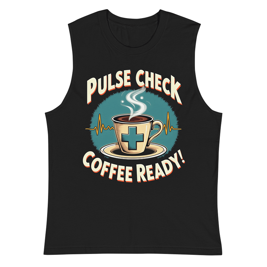 Pulse Check Coffee Muscle Tank product image (2)