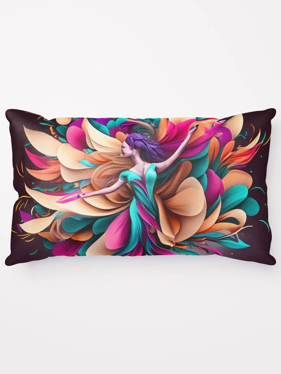 Explore the Globe with the Floral Dance Throw Pillow product image (5)