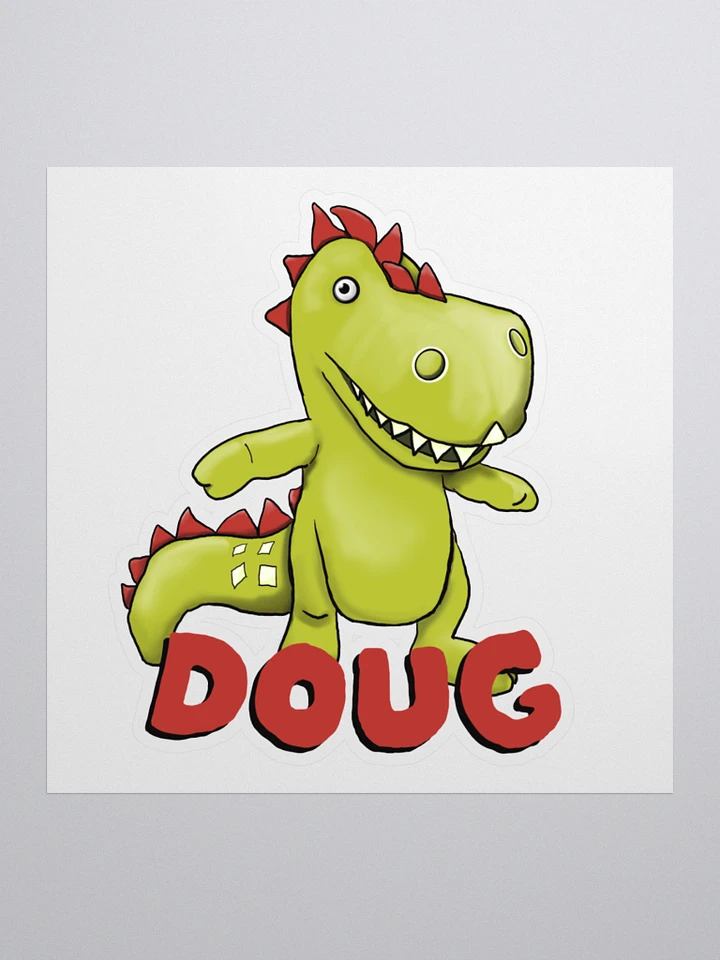 Doug the Dinosaur Sticker product image (1)