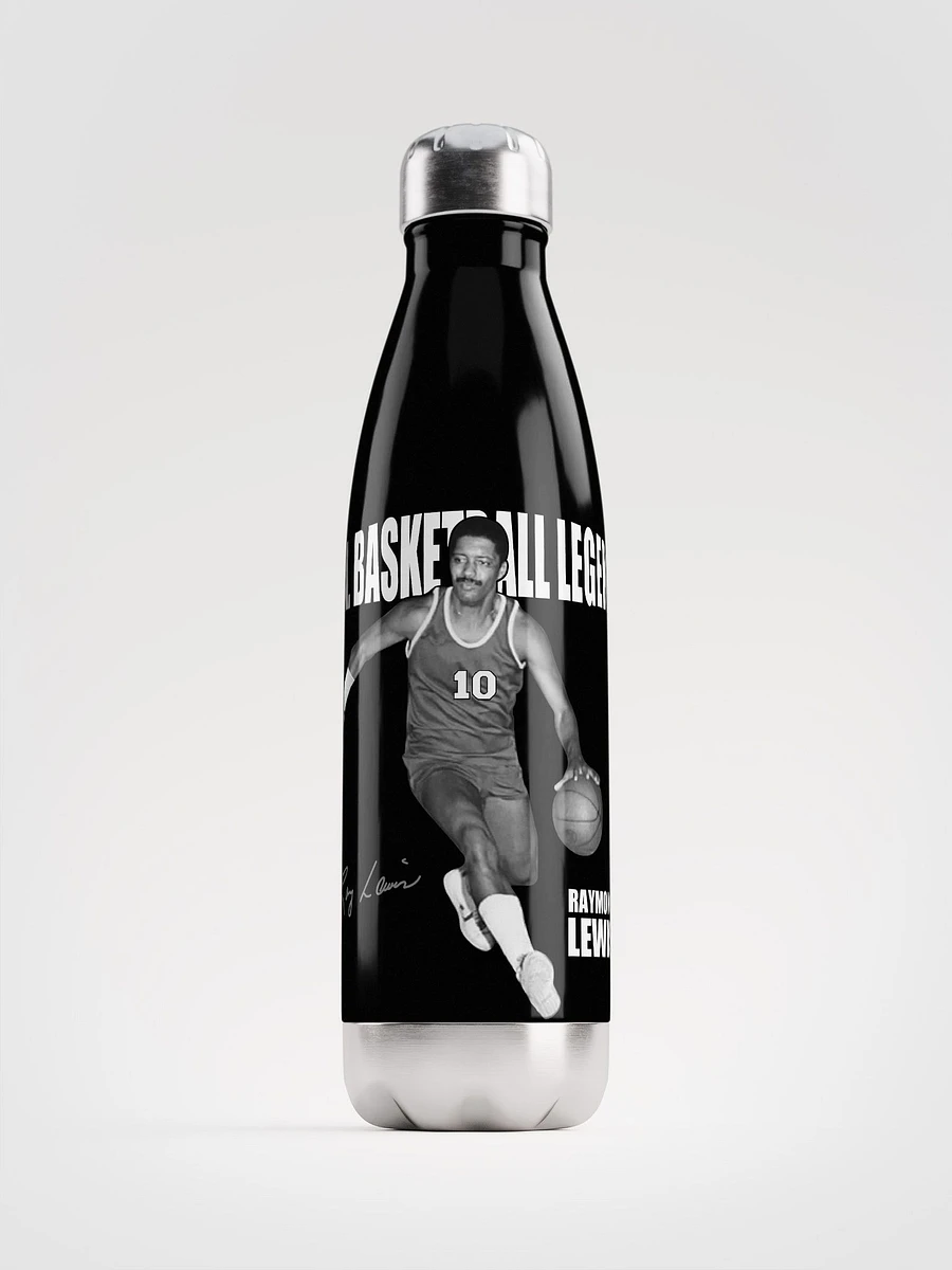 Monochrome Dribble Stainless Steel Water Bottle product image (1)