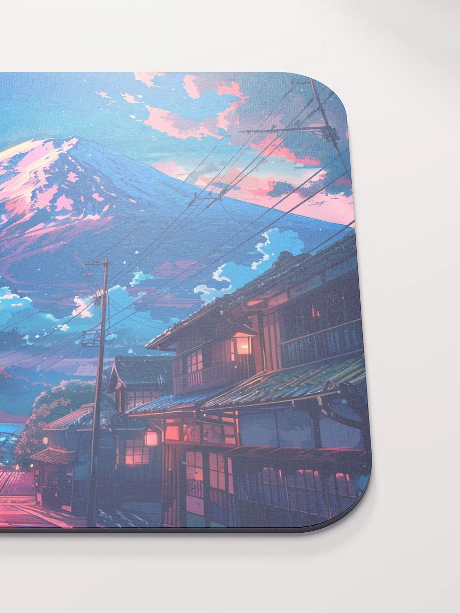 Mountain Village Anime Style Mouse Pad by Treasure Pie product image (6)