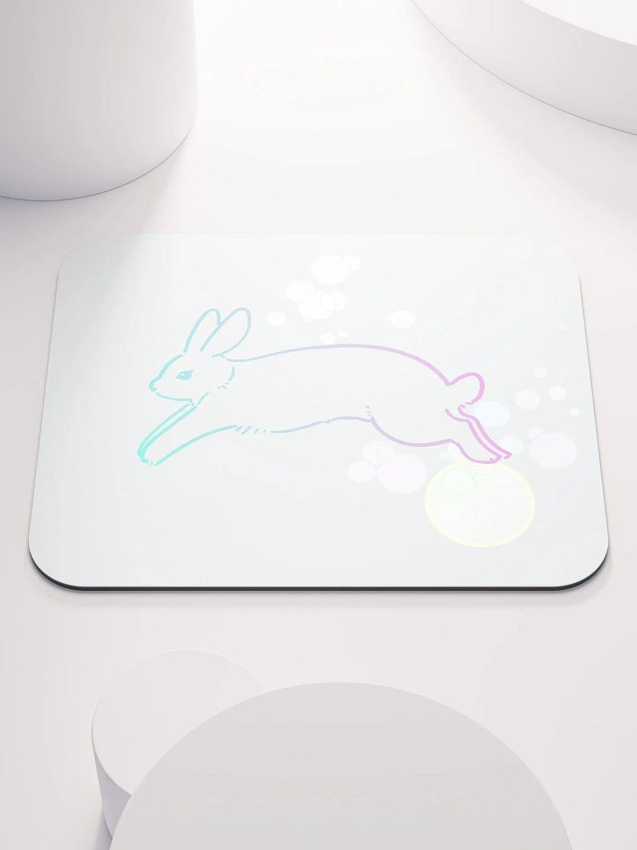 Bubble Bunny Mouse Pad product image (1)