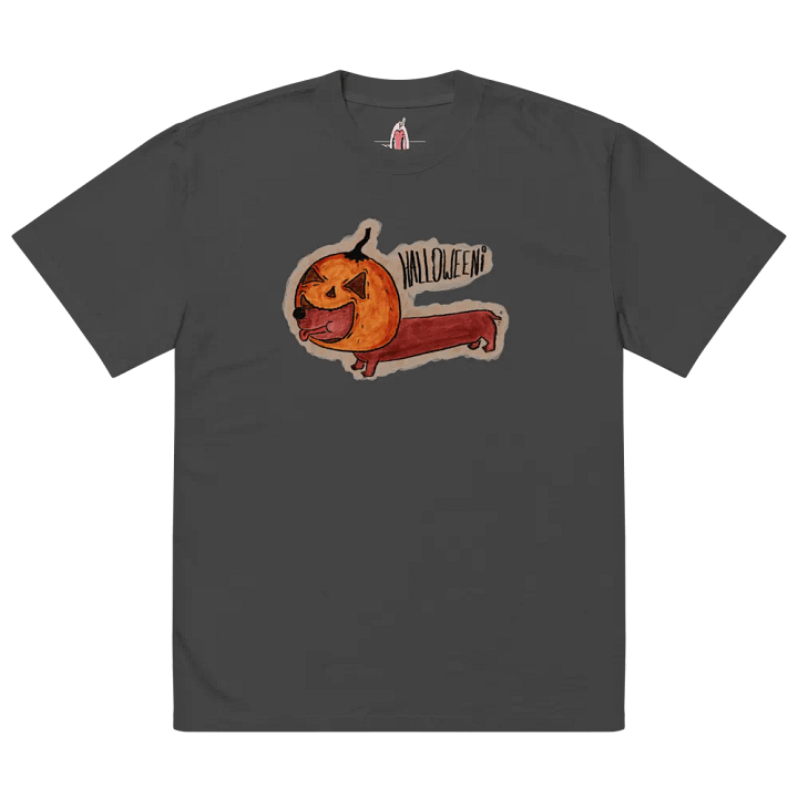 Halloweeni Faded Oversized Tee product image (2)