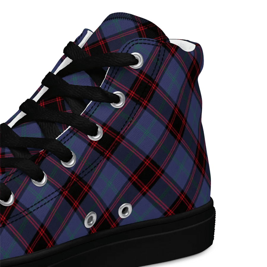 Rutherford Tartan Men's High Top Shoes product image (12)