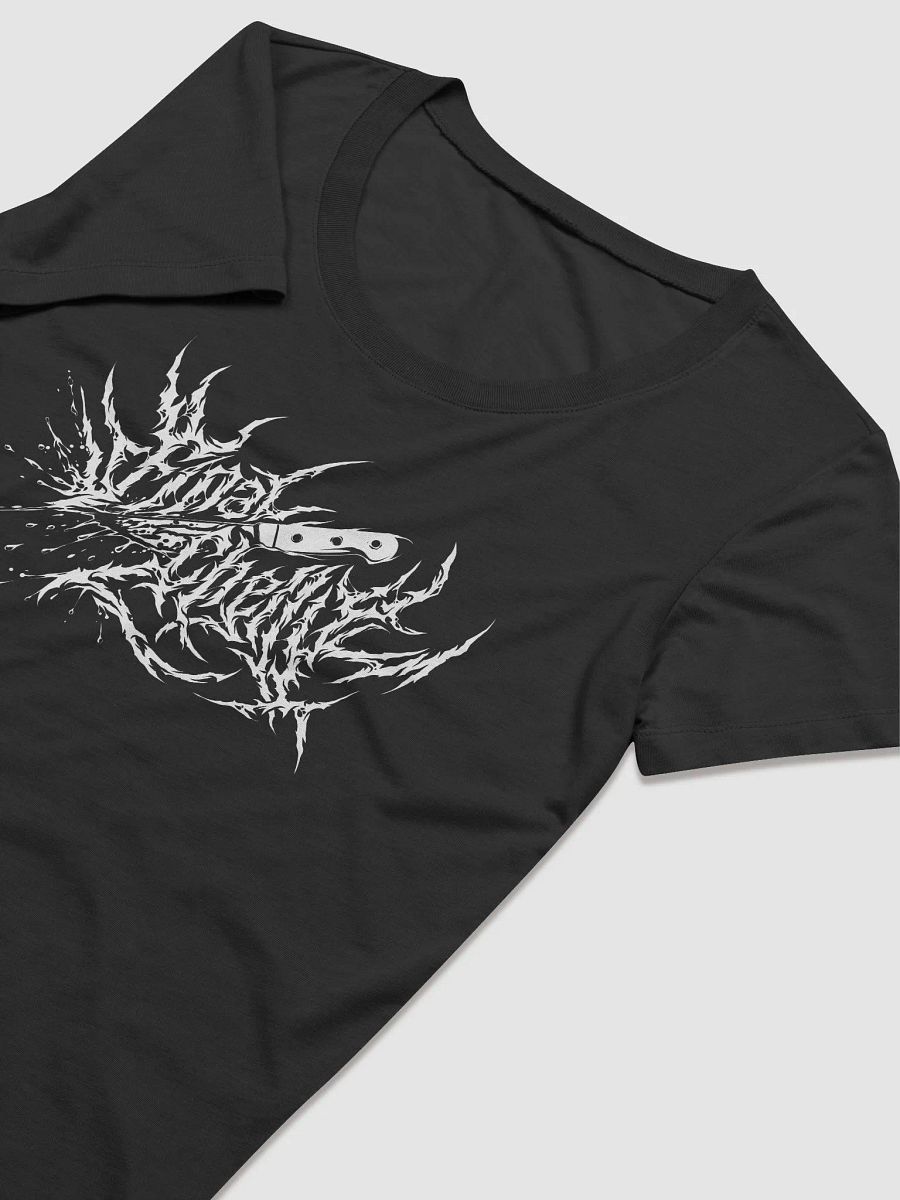 Keep It Metal White Logo Womens Triblend Printed Tee product image (3)