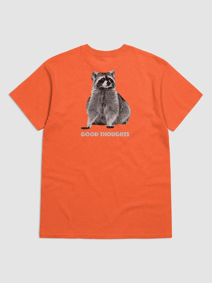 Racoon Good Thoughts on Back - Unisex Jersey Short Sleeve Tee product image (34)