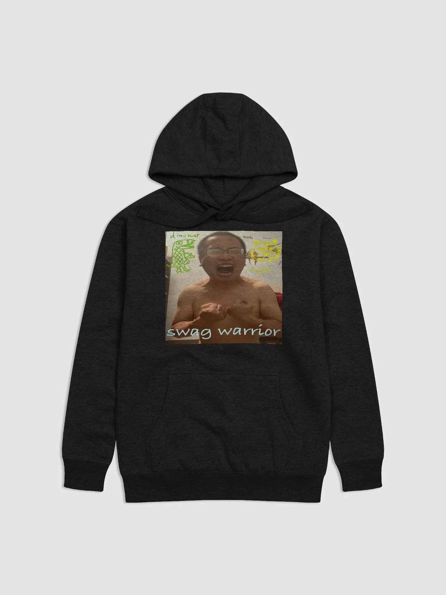 Cotton Heritage Unisex Premium Hoodie: swag warrior 2.0 product image (4)