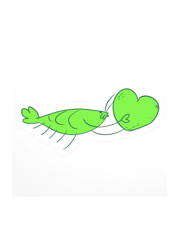 SHRAMPS - Green Sticker product image (1)