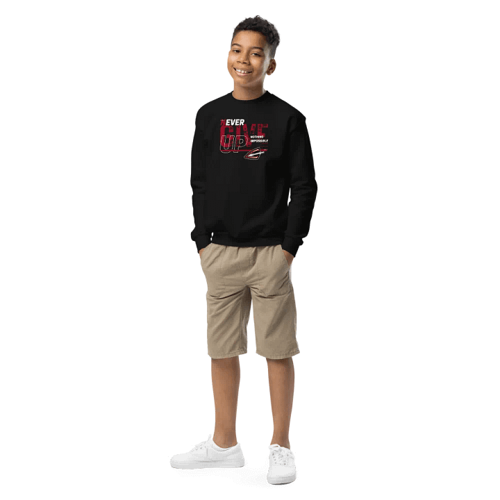 Cleveland Gladiators Kids Crew Sweater by Gildan product image (1)