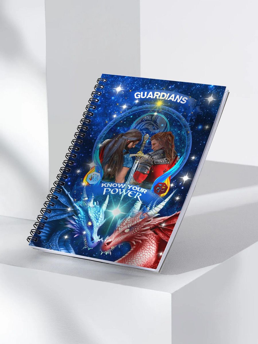 Guardians Know Your Power Spiral Notebook product image (6)