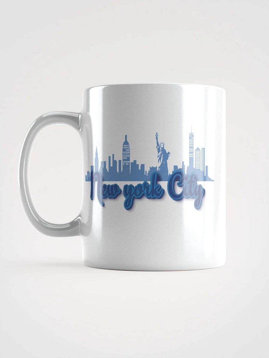 Blue City Skyline New York Mug product image (17)