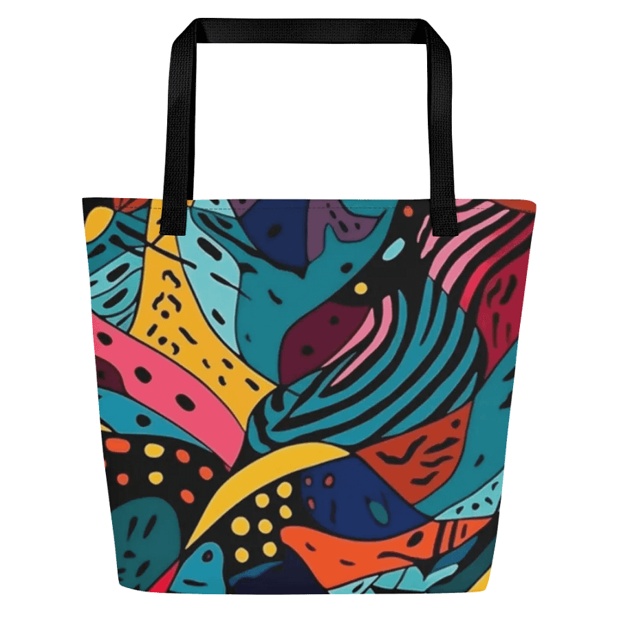 Abstract Color Fusion Artwork - Tote product image (1)