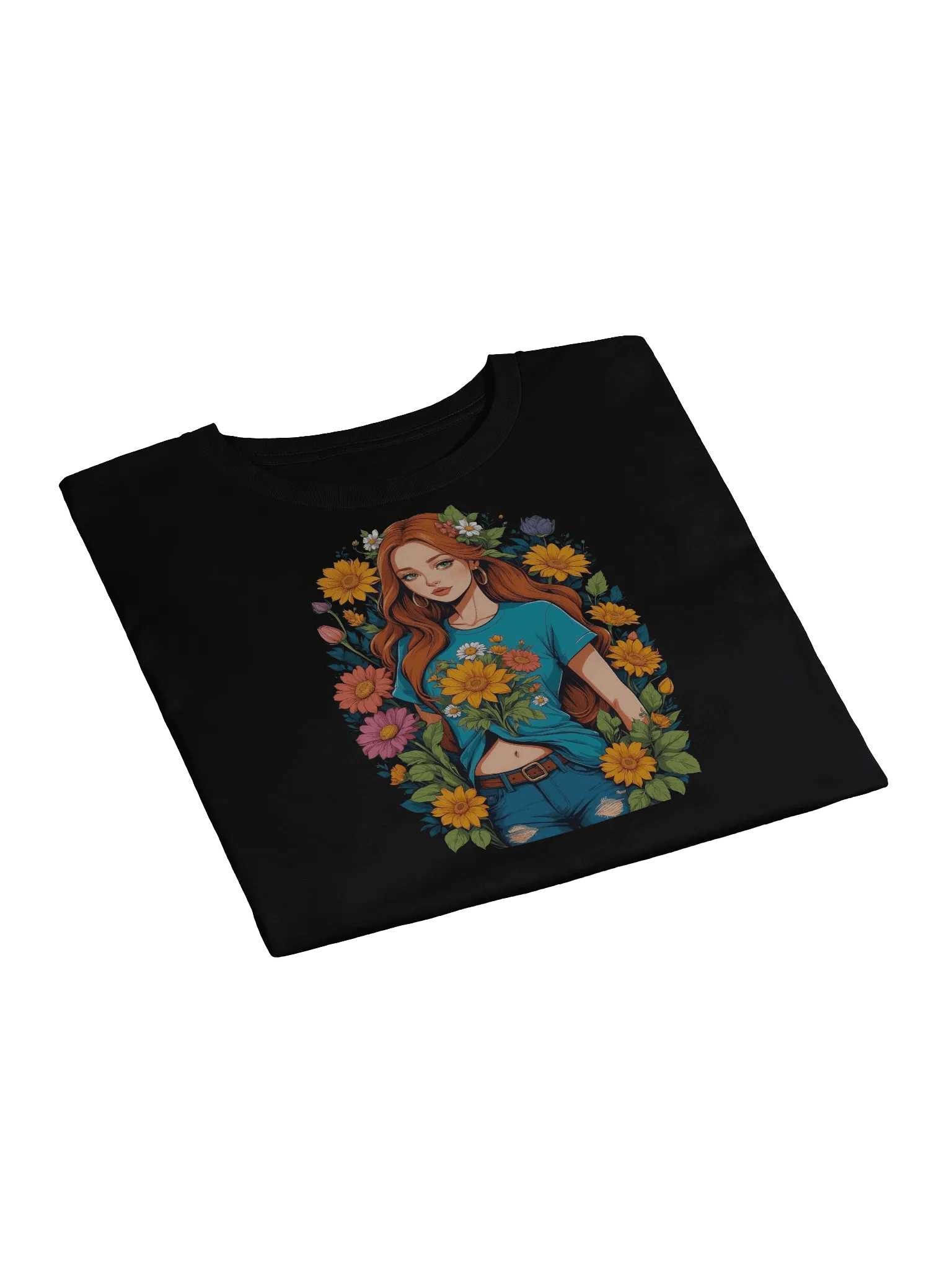 Bloomcore Flower Girl v1 - AS Colour Women's Premium Crop Top product image (8)