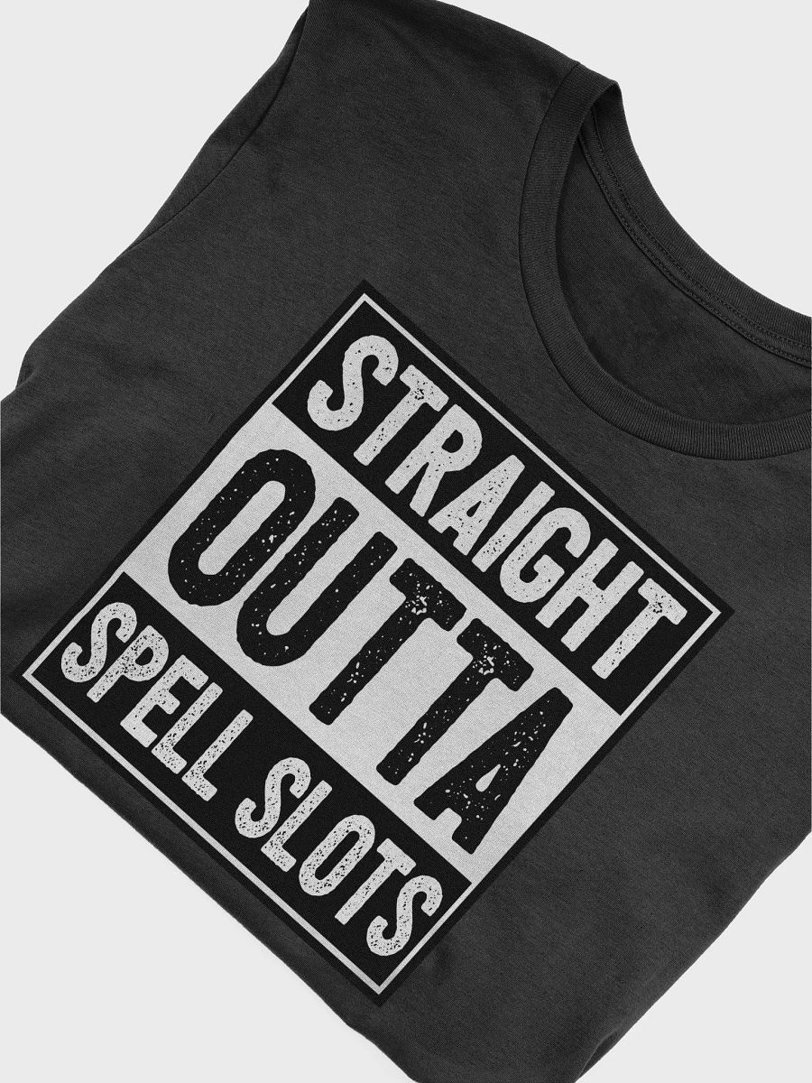 Straight Outta Spell Slots Soft Tee product image (5)
