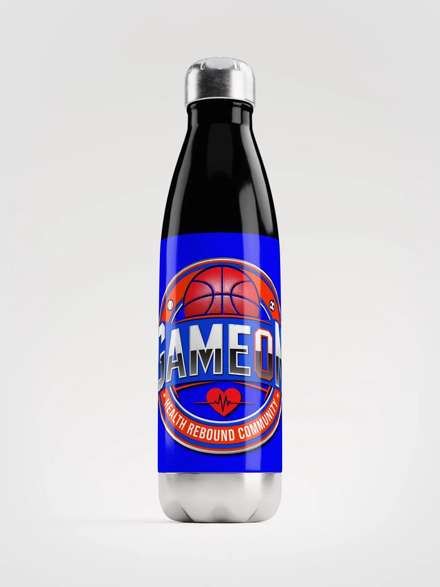 Game On Stainless Steel Water Bottle product image (1)