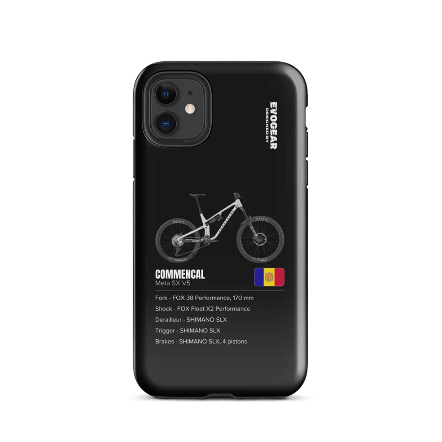 Black Commencal Meta SX V5 iPhone Case product image (47)