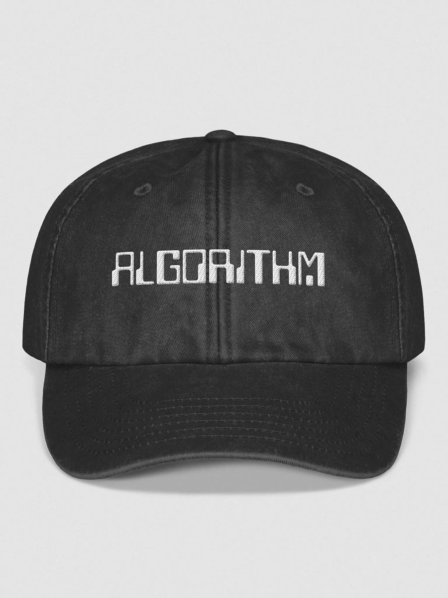 Algorithm Embroidered Hat product image (2)