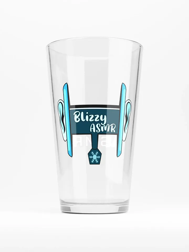 BlizzyASMR Pint Glass product image (1)